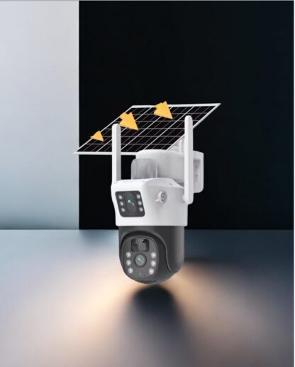 Cámara de Seguridad Solar con Doble Lente - Image 2
