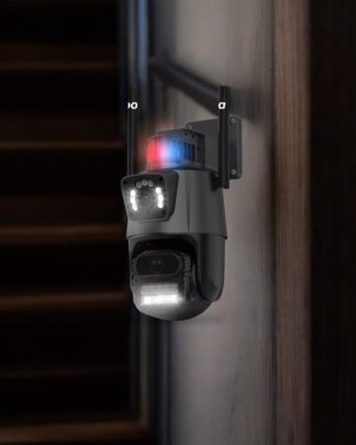 Camara Seguridad Doble Lente WIFI 4k