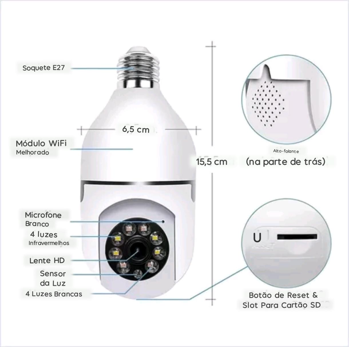 foco camara de seguridad doble foco camara de seguridad doble