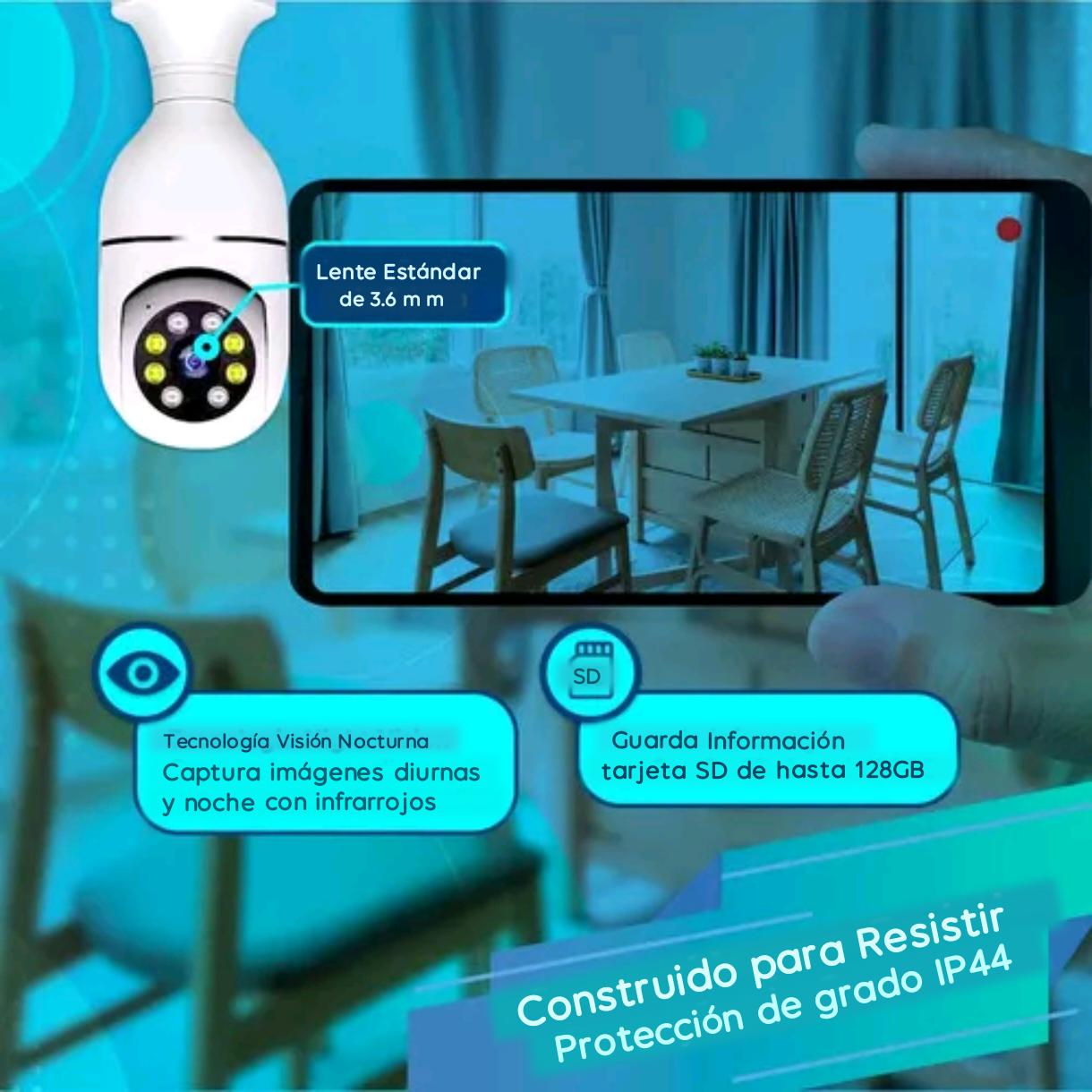 foco camara de seguridad doble foco camara de seguridad doble